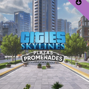 Cities: Skylines - Plazas & Promenades (PC) - Steam Key - GLOBAL